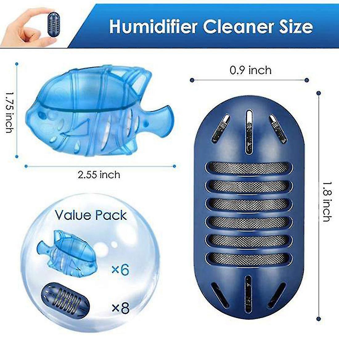 12パック加湿器クリーナー、脱灰、ホメディックウォームクール用