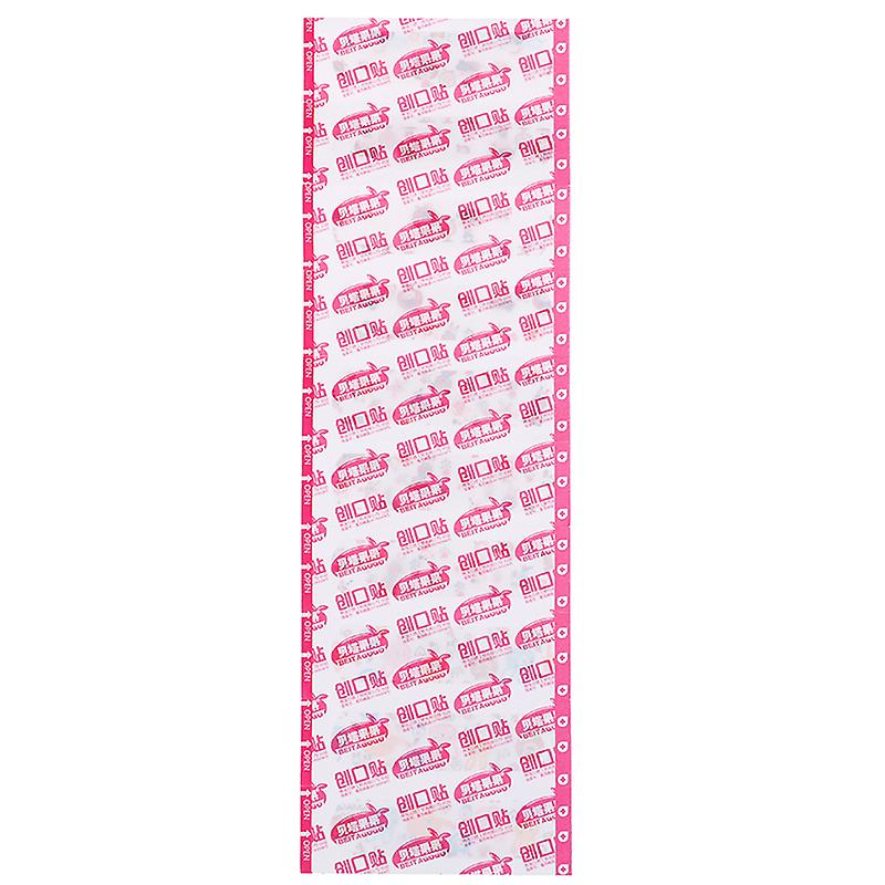 120pcs Breathable Transparent Pe Cartoon Band Aids Adhesive Bandages Stickers