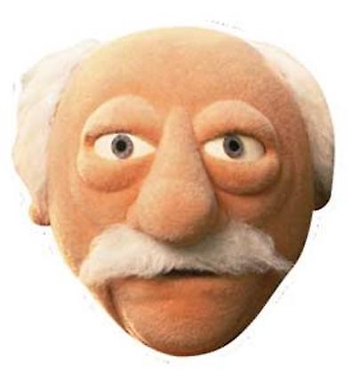 Waldorf Card Fancy Dress Mask (The Muppets)