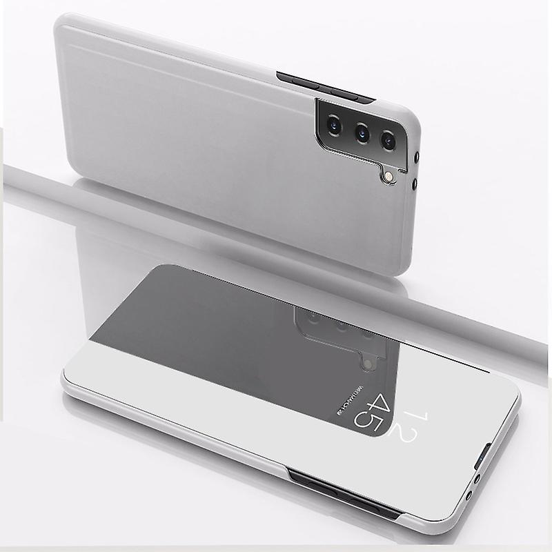 Plated Mirror Leather Case For Samsung Galaxy S23+ 5G