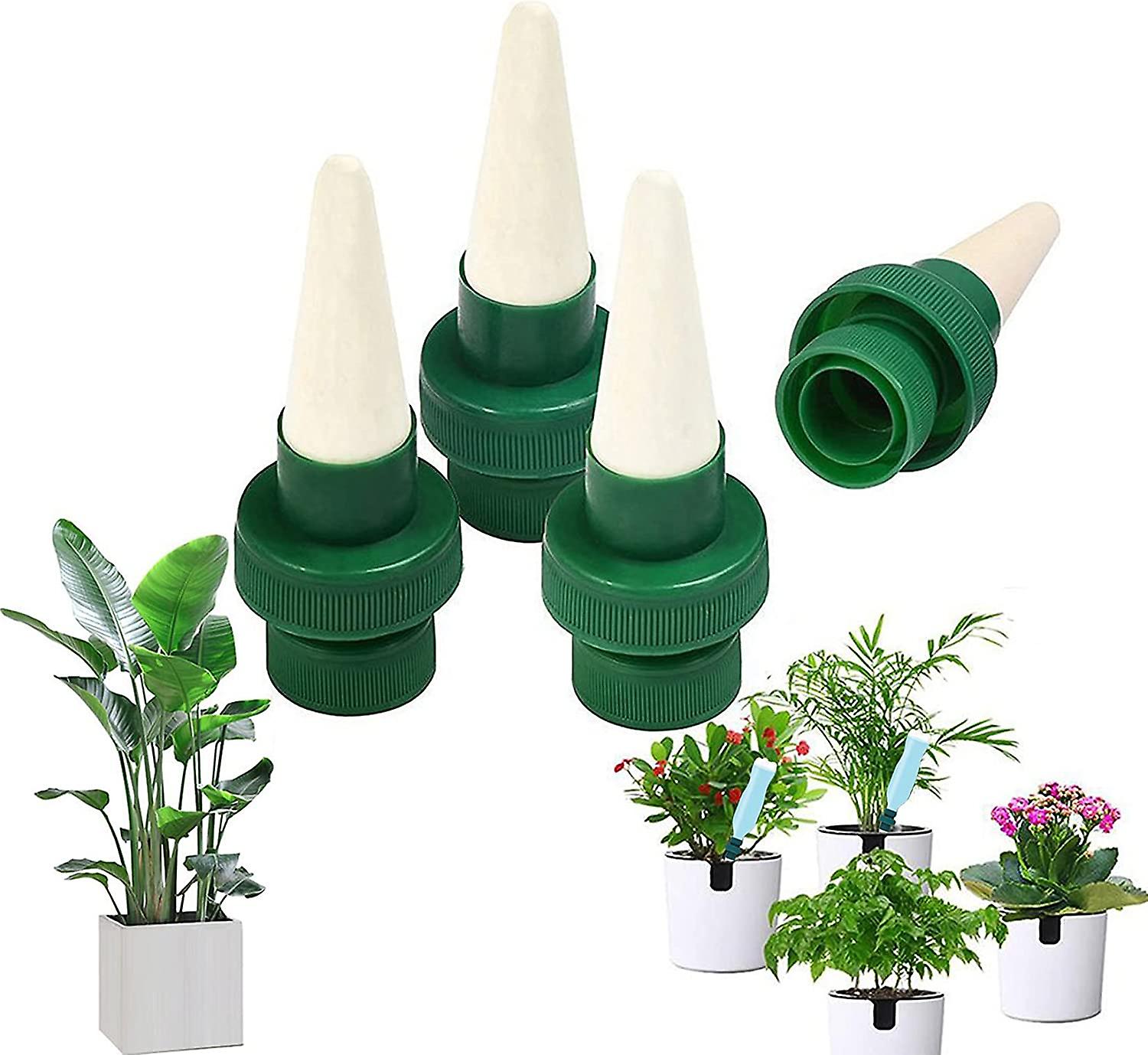 4-piece drip irrigation bottle, ceramic automatic watering device