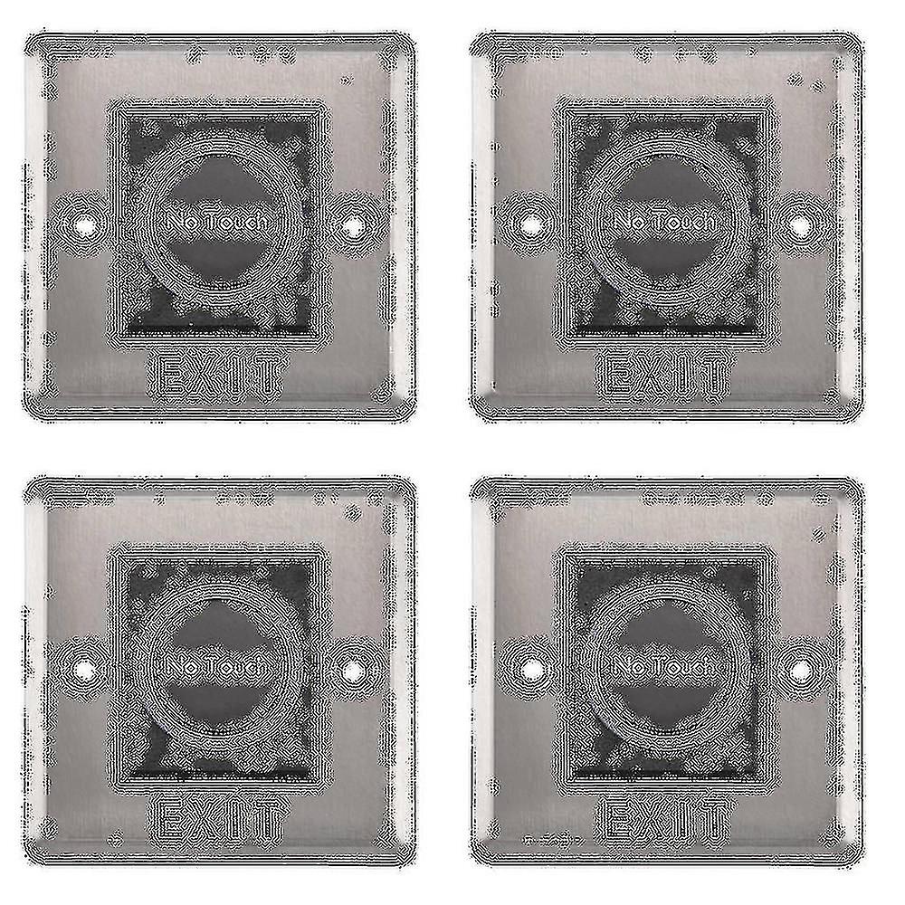 4x Infrared Sensor Switch No Contact Contactless Switches Door Release Exit Button With Led Indicat