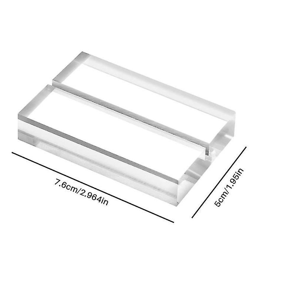 Acrylic Sign Holders Table Number Holders For Display Place Card Holder, Acrylic Base Stand Wedding
