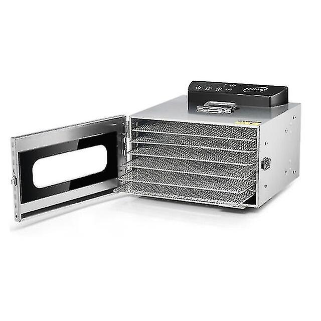 6-στρώμα τροφίμων στεγνωτήρα φρούτων ξηραντήρα φρούτων αποξηραμένα φρούτα μηχανή μικρό σπίτι αφυδατωτής Rongdou Pet σνακ ξήρανση τάση110v-220v