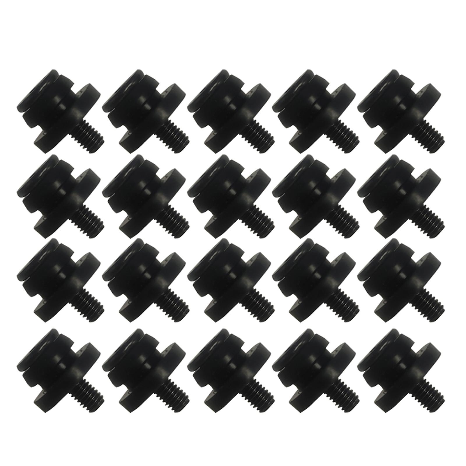 20Pcs 3.5/2.5 Computer for Case Shock-proof Screws + Hard Drive Shock Absorption Screws