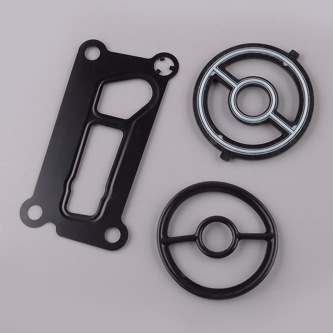 thumbnail interactive-video image 1 of TOPAZ Engine Oil Cooler With Gasket – Fits Mazda 6, Tribute, CX-7 (LF0214700) 1 of 3