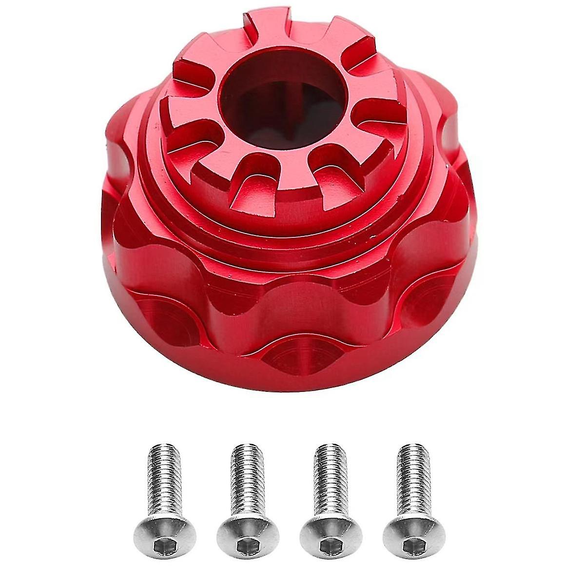 1pcs Metal Universal Front/rear Differential Case For Rc Car 1/10 Trx4 -4 -6,red