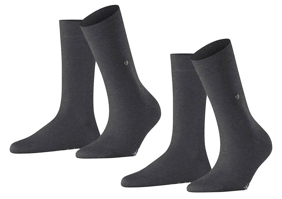Burlington Everyday 2-Pack Socks - Dark Grey