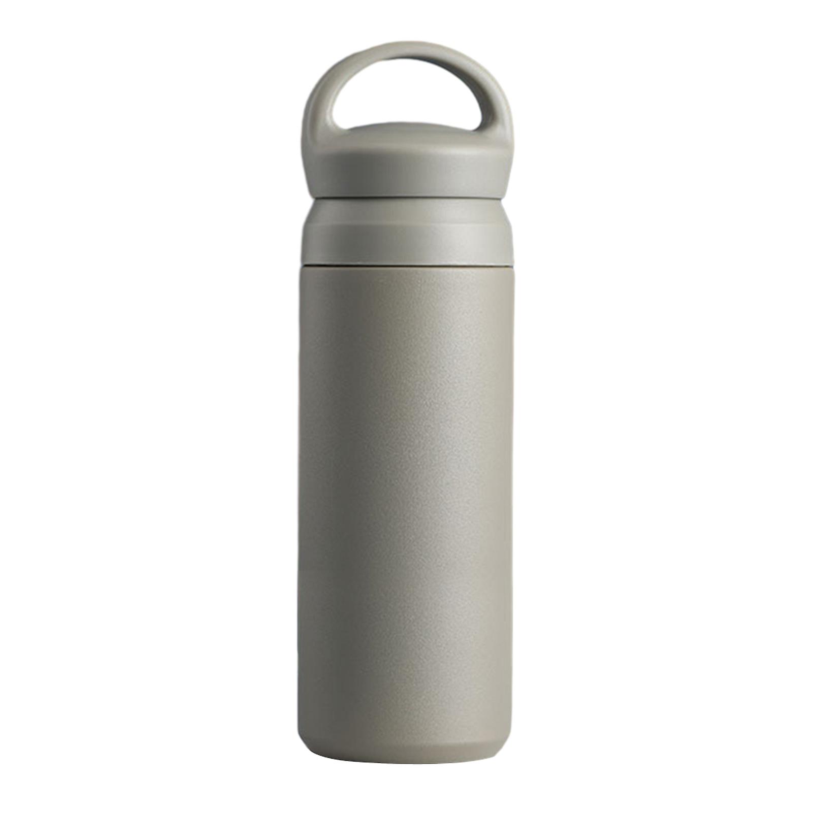 350ml/500ml Simple Insulated Bottle with Handle Multipurpose Vacuum Flask Cup for Women Men