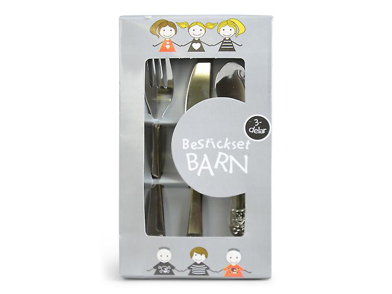 Barn 3-delt bestik sæt