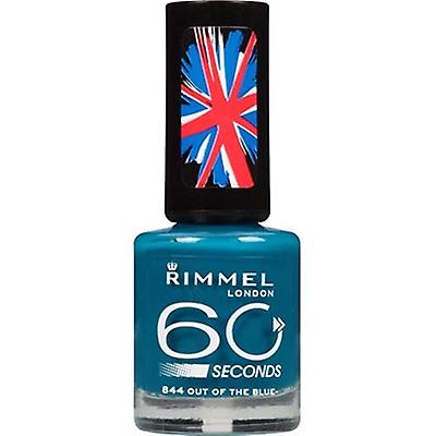 Rimmel London 60 秒指甲油 844 Out Of The Blue 0.27oz / 8oz