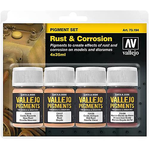 RUST CORROSION Vallejo Paint Tools Natural Earth Synthetic Pigments 35mL Bottle
