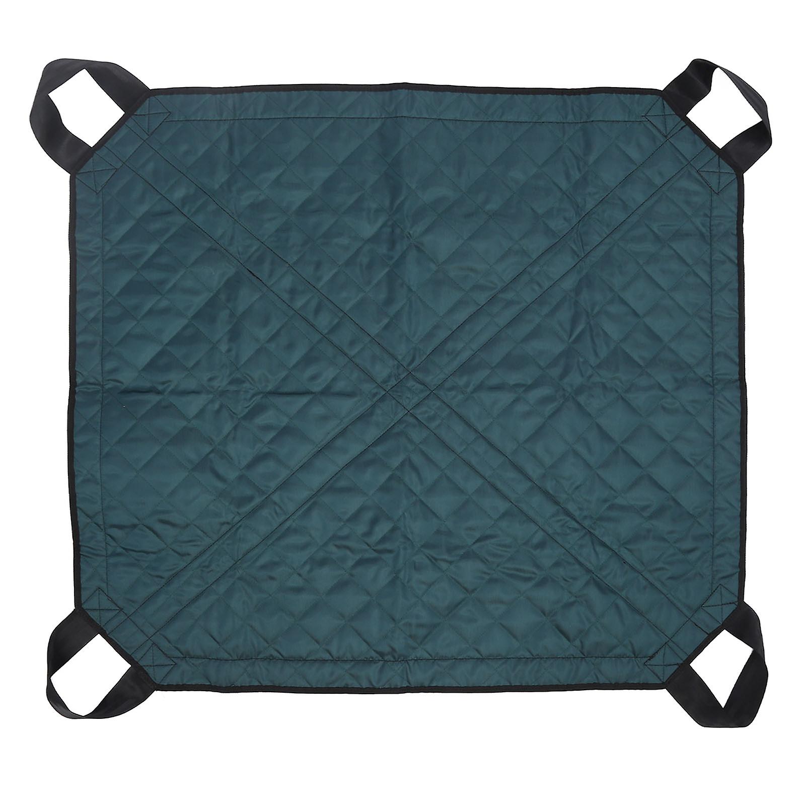 Transfer and positioning pad with 4 handles, made of nylon, waterproof and washable, for hospitalized patients