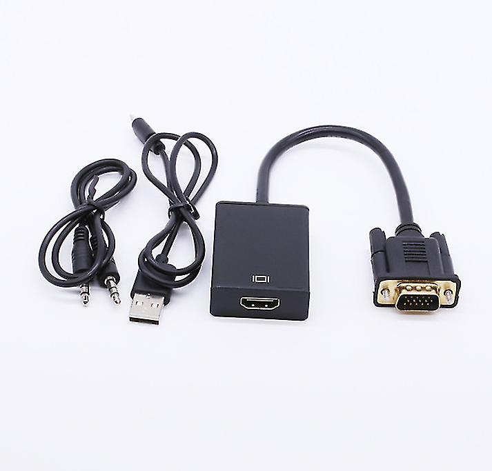 Vga Analog To Hdmi Digital Audio Video Adapter Cable Az15043