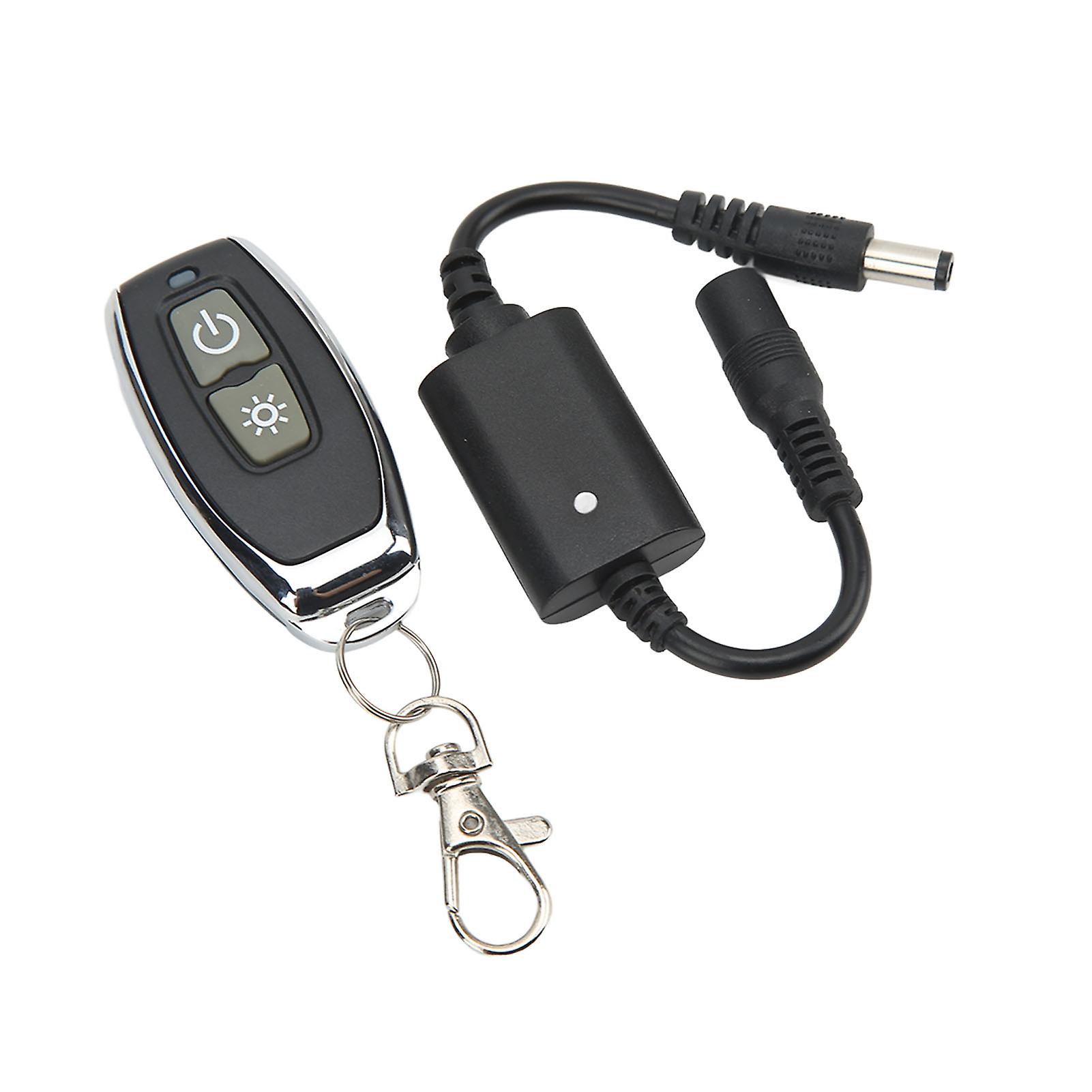 DC3.5V-12V Remote Control Switch, Wireless Remote Control Electrical Outlet Switch Plastic Wireless Remote Switch MY8EF