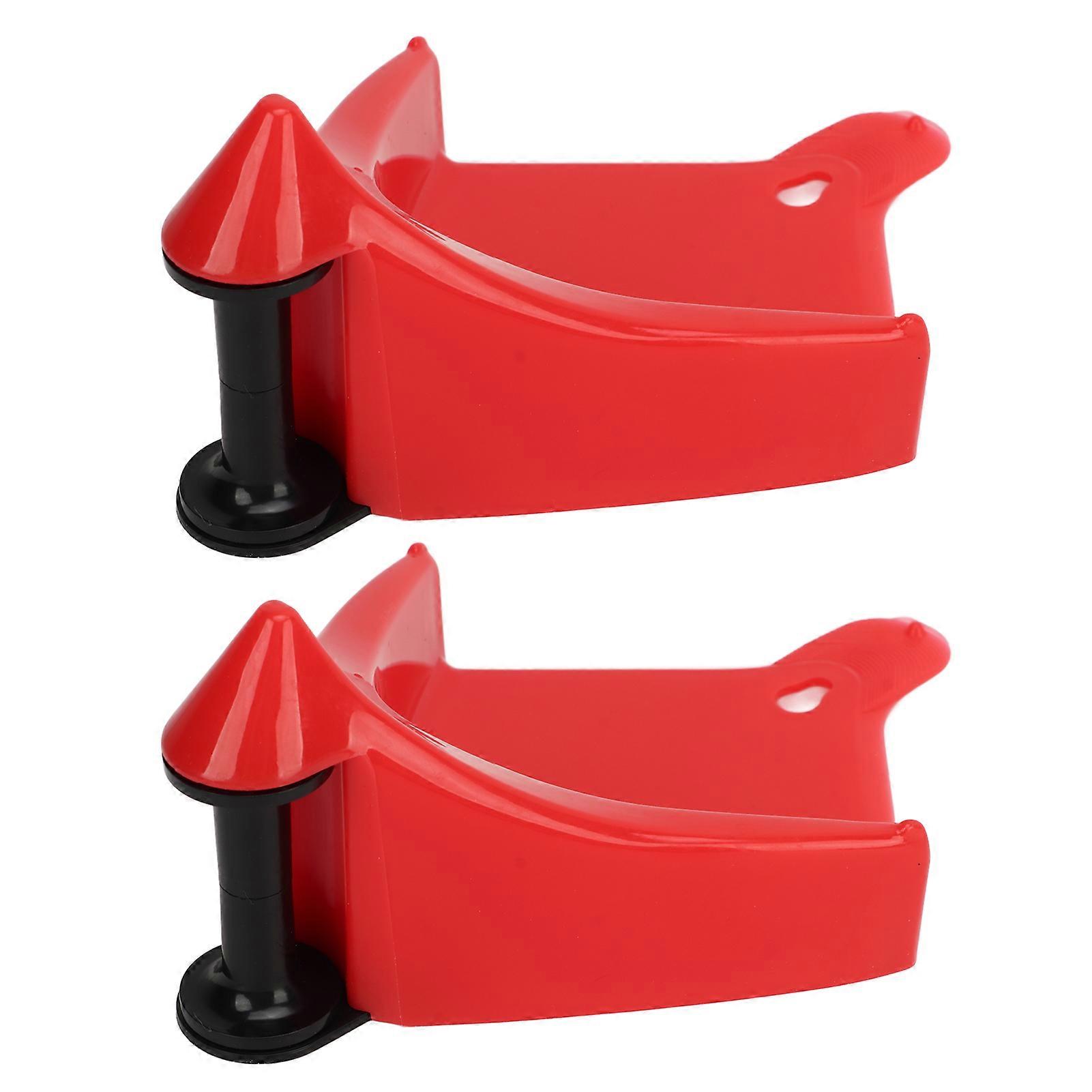2Pcs Car Wheel Chock Detailing Washing Tool Tire Inserts Portable Practical Wheel Winder