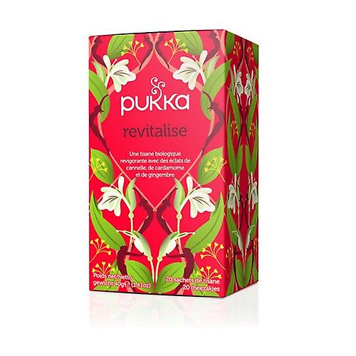 Organic Revitalizing Infusion 20 infusion bags