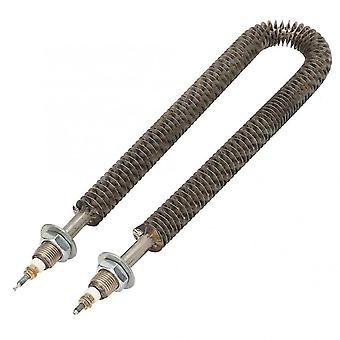 35 cm / 13,8 Zoll U-Typ Rippen-Elektro-Heizrohr Edelstahl-Lamellen-Heizelemente Warmwasserbereiter-Ofen-Heizrohr, 1KW