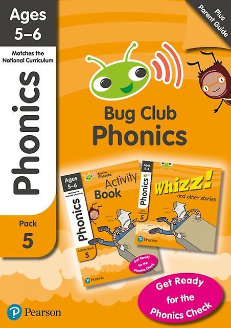 Bug Club Phonics Learn At Home Pack 5 Phonics Sets 1326 For Ages 56 Six Stories by Vicky Shipton Paperback Book