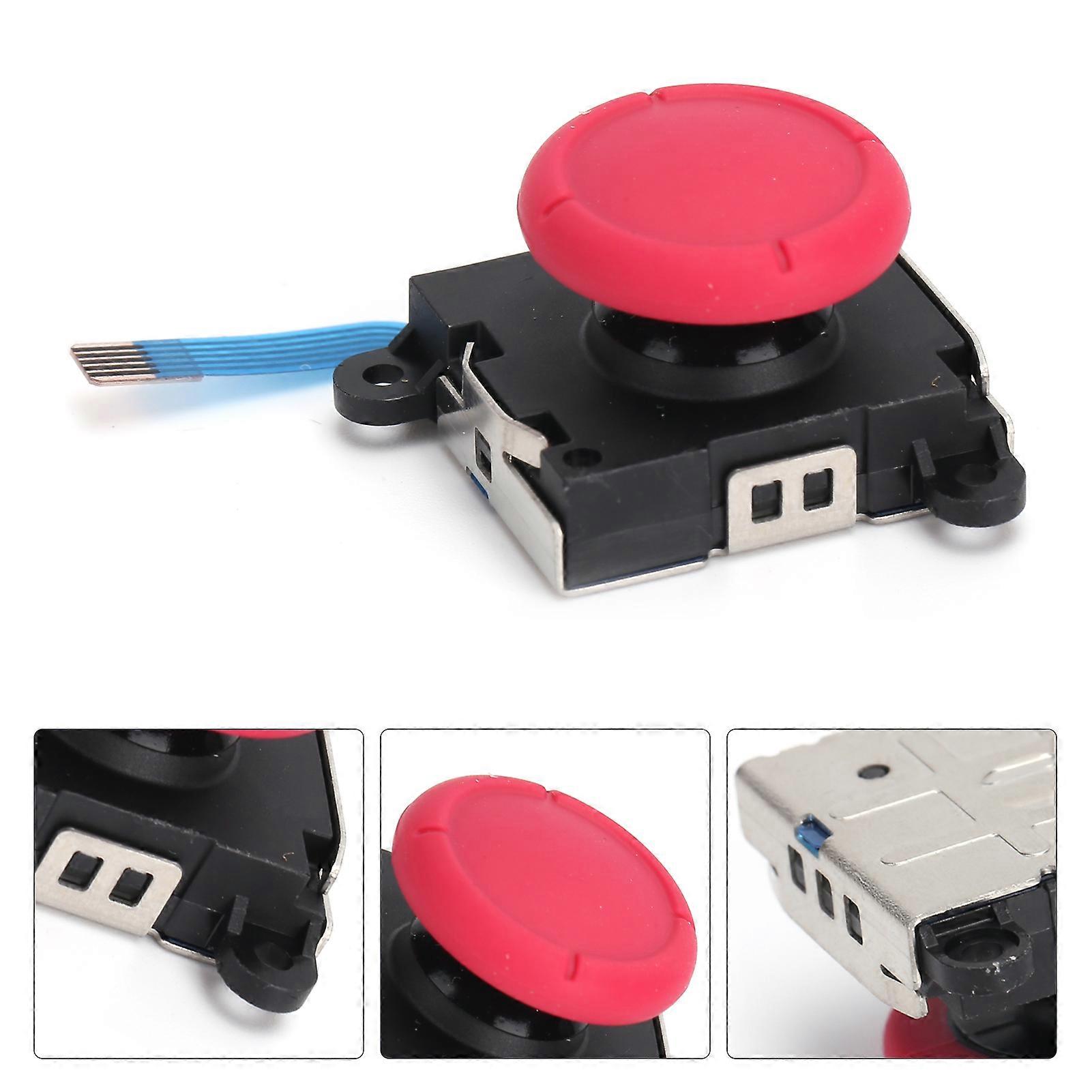 Analog Joystick Thumb Stick Button Module Replacement for Switch Joycon/Lite ControllerRed