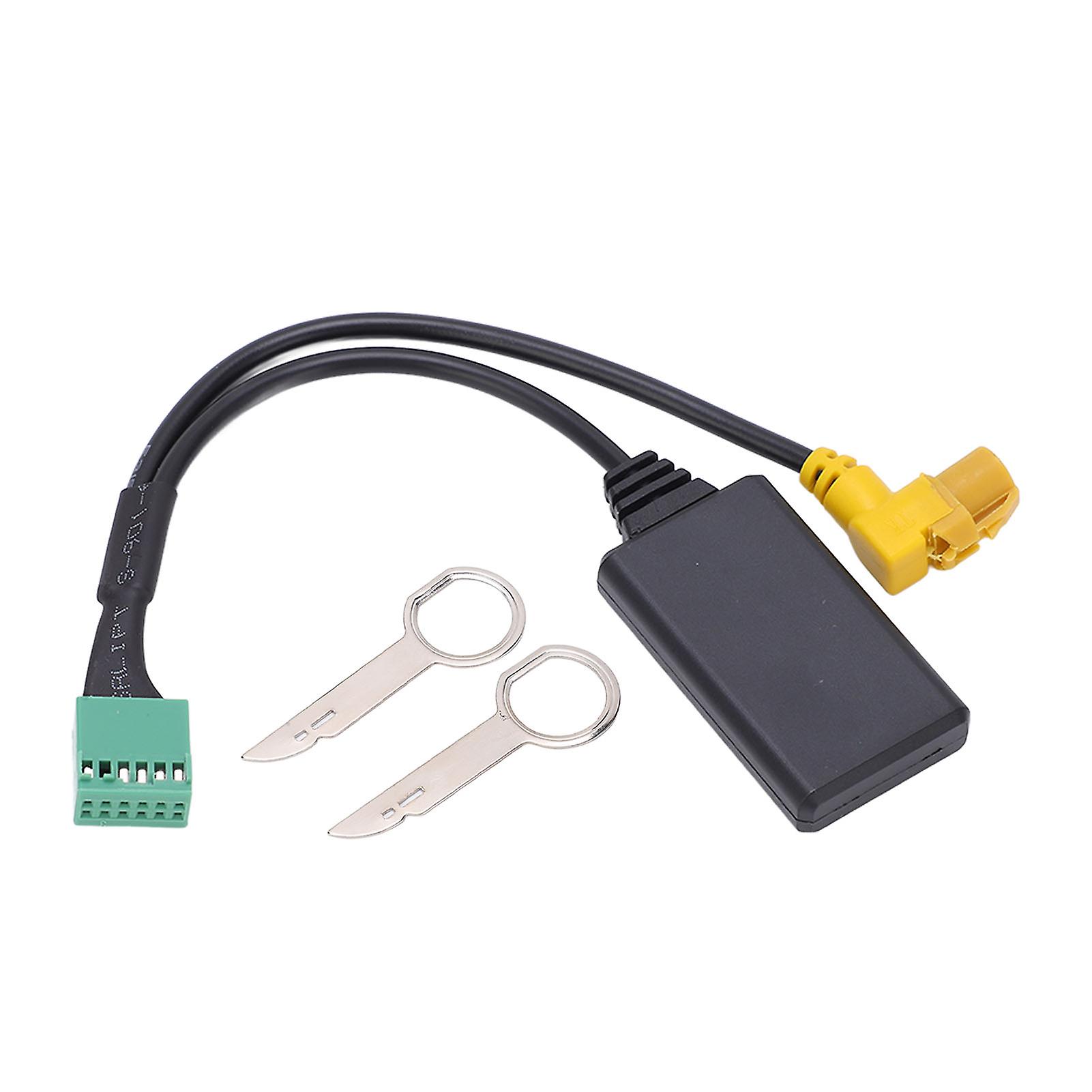 Bluetooth 5.0 MMI 3G AMI 12Pin Aux Cable Adapter Wireless o Input Replacement for A4 A6 Q5 Q7 A5 S5