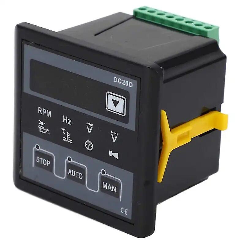 DC20D Generator Controller 5 LED Digital Display Air Cooled Diesel Generator Controller AC20-276V Generator Part Accessories~8772