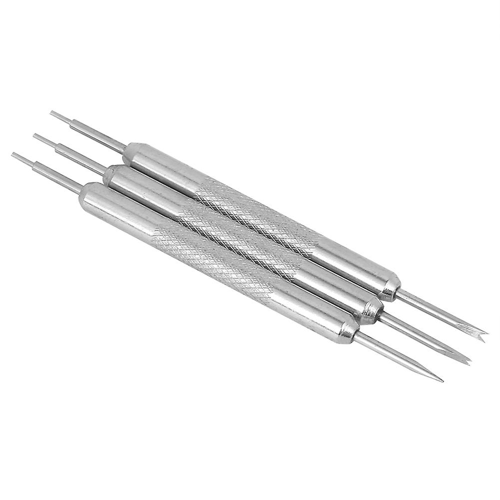 20PCs Watchband Remover Spring Bar Tool Watch Strap Adjuster Alloy Steel Double Head