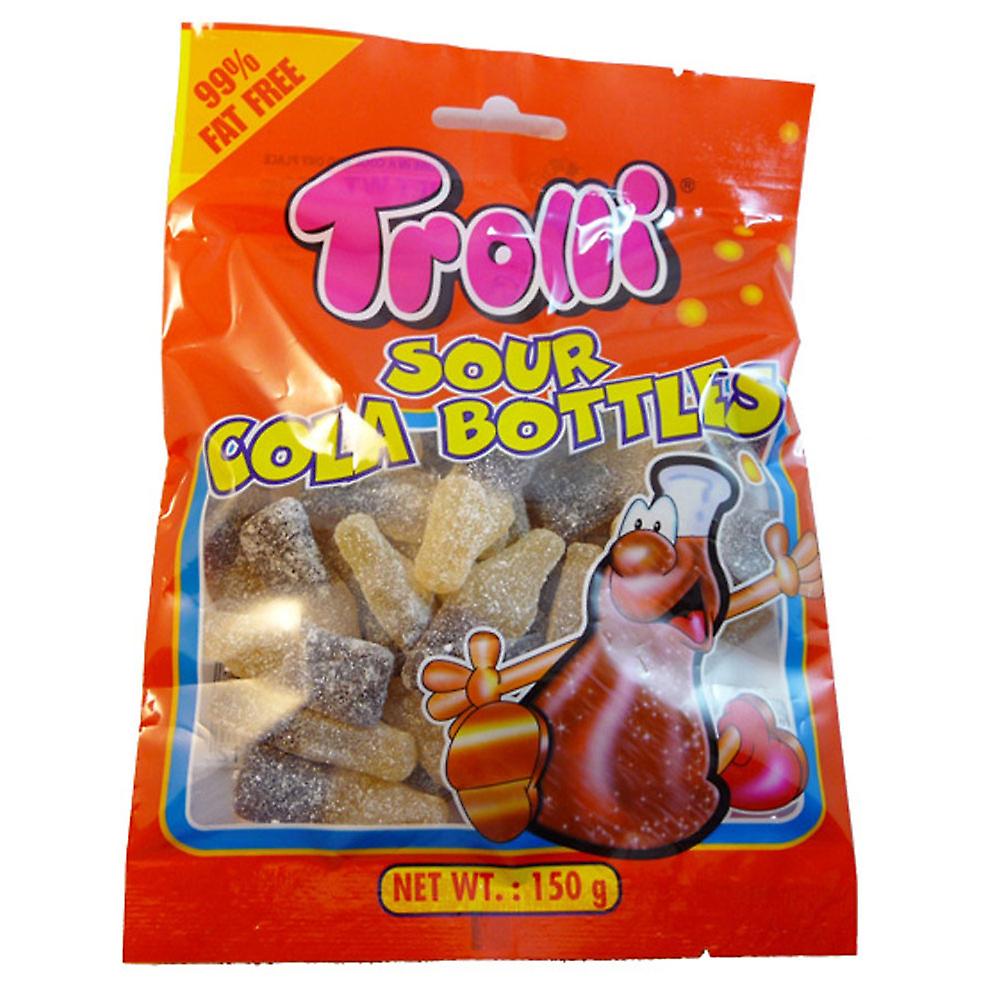 Trolli Sour Cola Bottles Shaped Gummy Yummy Finest Quality Ingredients 10x150g