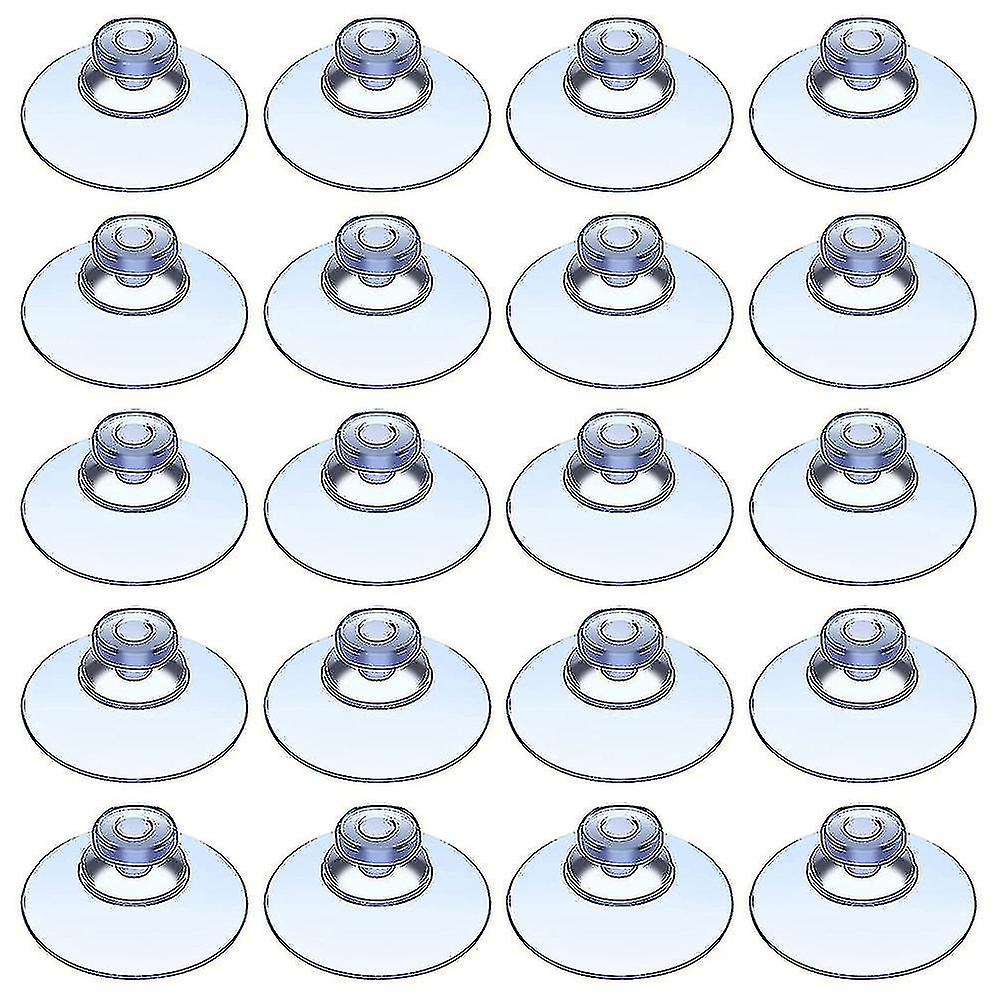 100pcs Transparent Suction Cups, For Outdoor, Kitchen,window 20mm