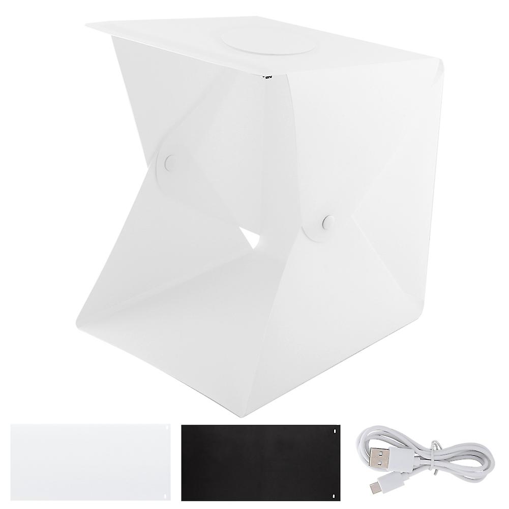 Mini Light Room LED Photo Studio Photography Lighting Tent Box with 2 Backdrops Bag Kit