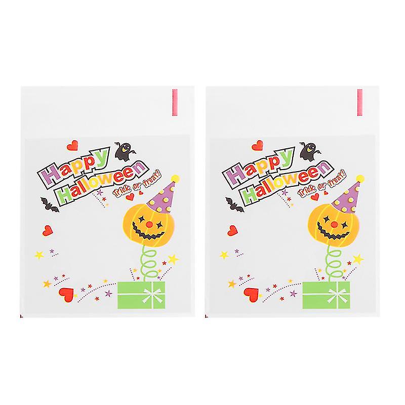 100pcs Halloween Candy Bag For Halloween Decor