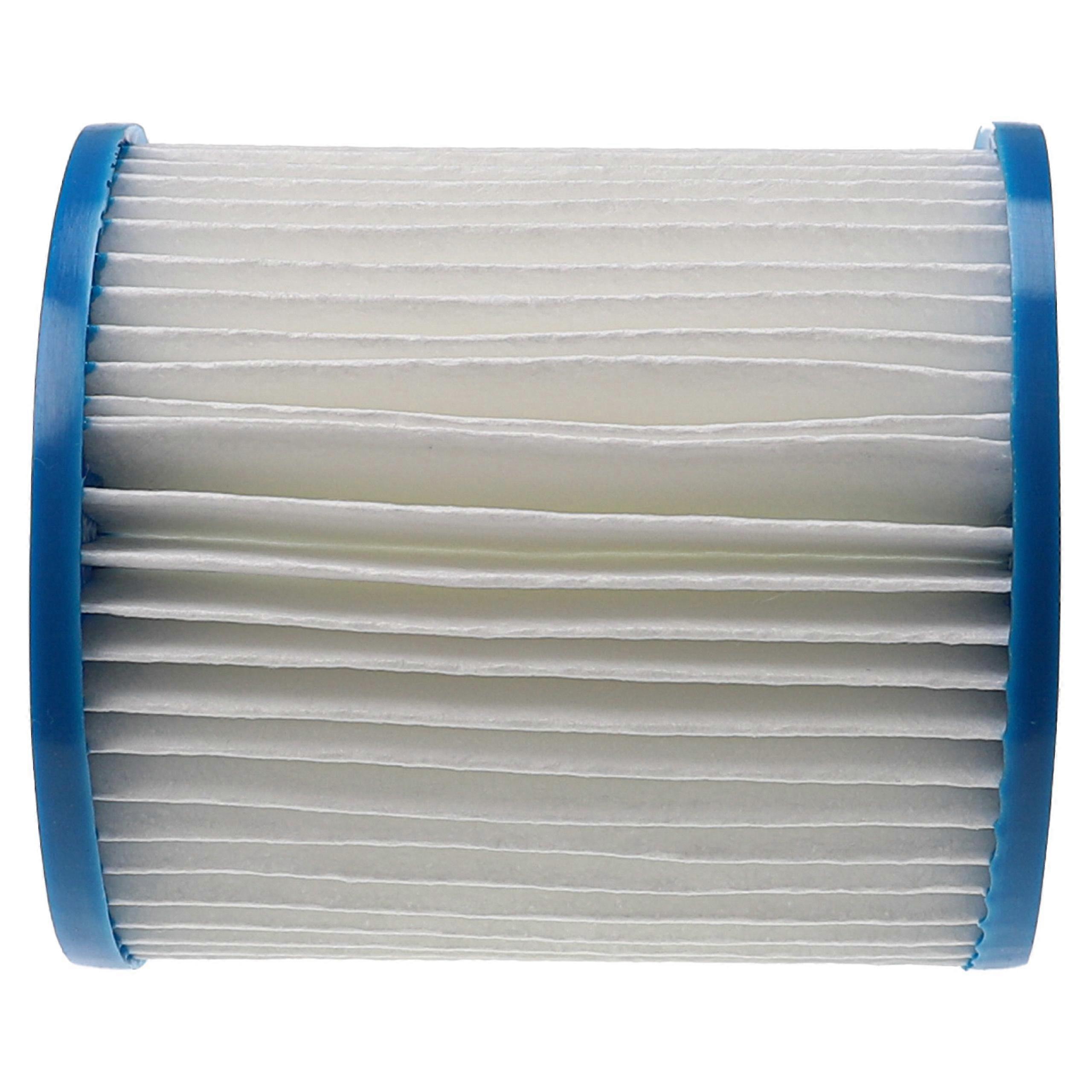 vhbw 5x Filterkartusche kompatibel mit Intex Krystal Clear M1, Krystal Clear M2 Swimmingpool, Filterpumpe - Wasserfilter Blau Weiß