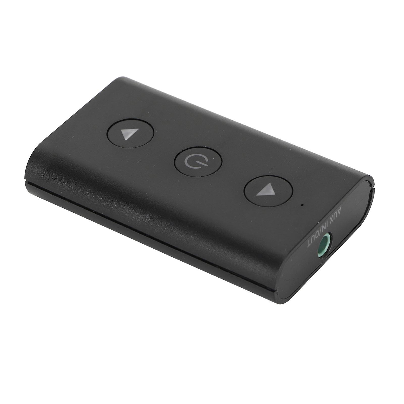 Bluetooth 5.1 Transmitter Receiver 3.5mm Audio Adapter 250mAh Battery