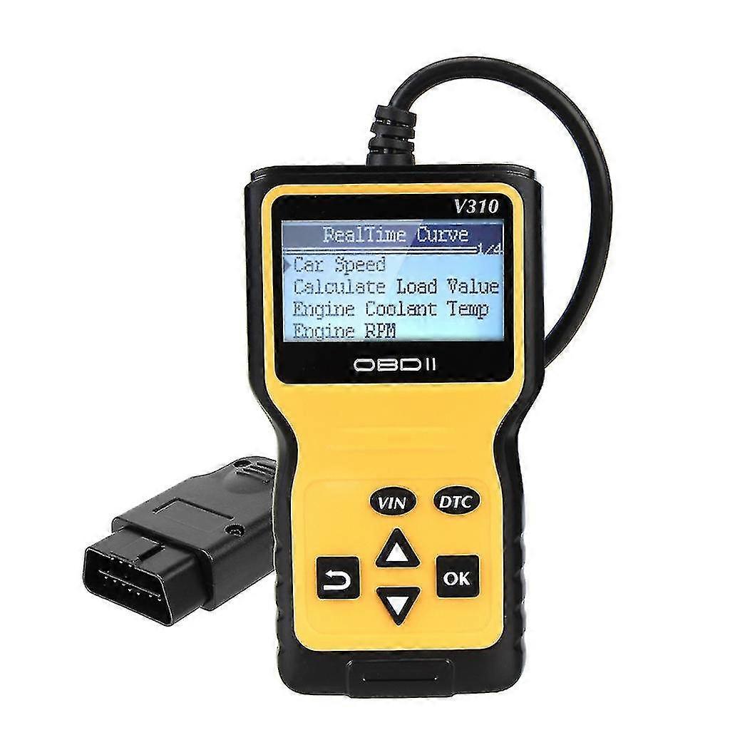 Universal Obd Diagnostic Scanner For 12v Vehicle Check Engine Error Code Reader