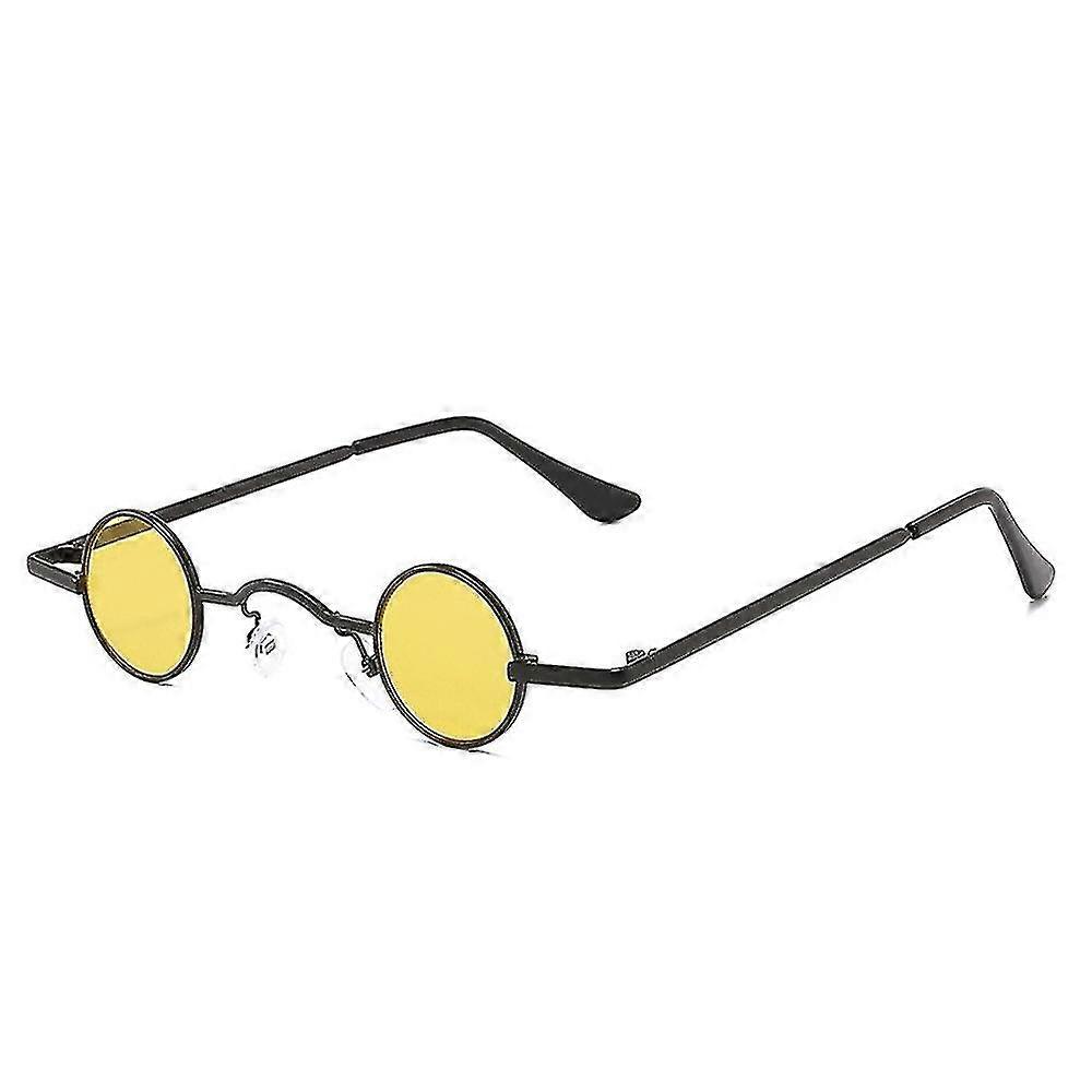 Retro Mini Round, Metal Small Framed, Sun Glasses Accessories