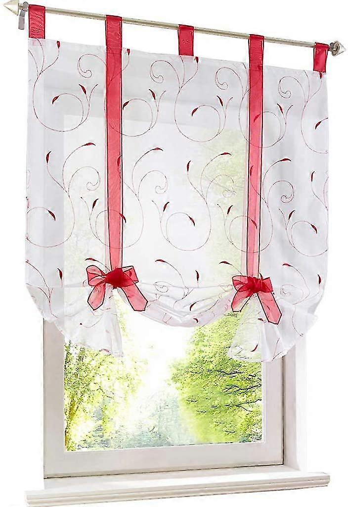 lifting curtain roman kitchen balcony window study style