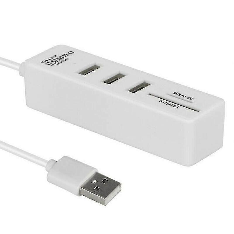 Multi Splitter Expansion Desktop High Speed Port Adapter Weiß