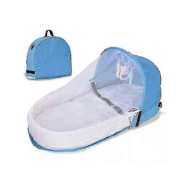 Multifunctional Portable Baby Travel Cot Sleeping Nest Crib With Mosquito Net-XinHan