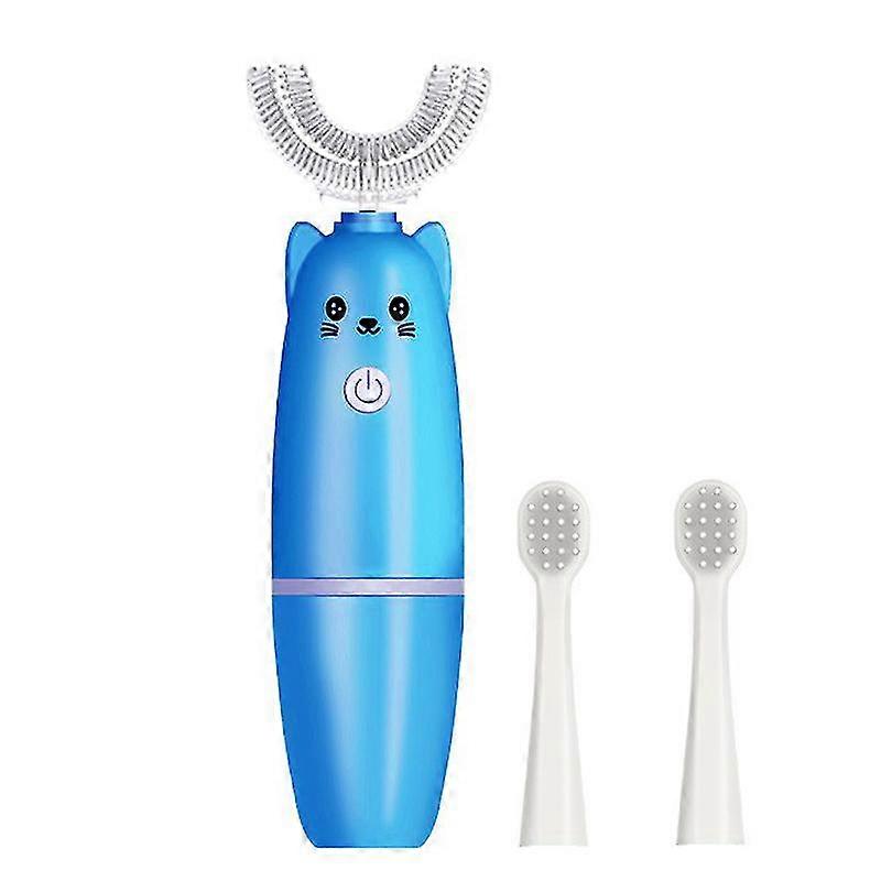 360 U Sonic Toothbrush Kids U-shaped Electric Toothbrush Silicone Automatic