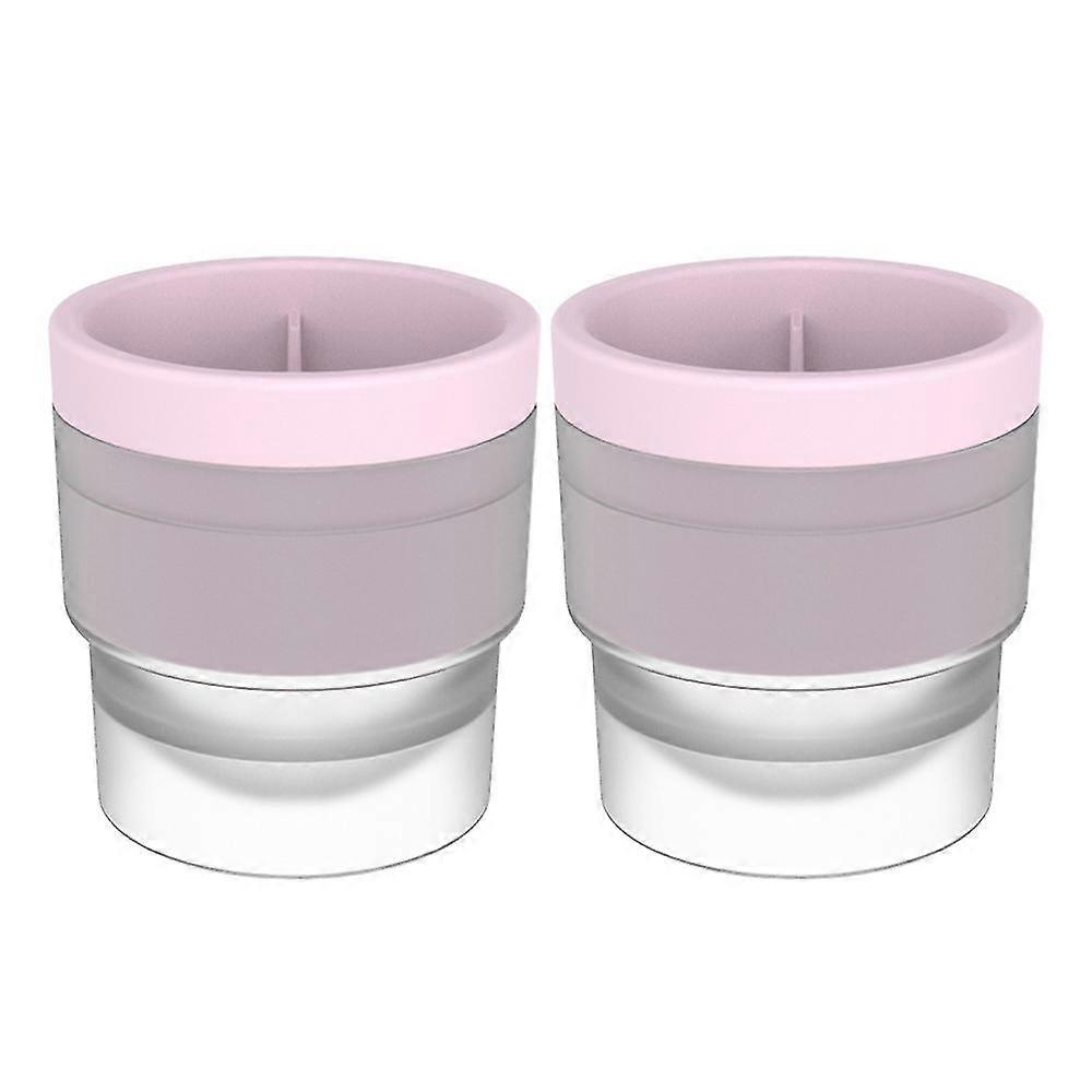 Round Ice Cube Moldlarge Ice Balls Maker With Lid Silicone