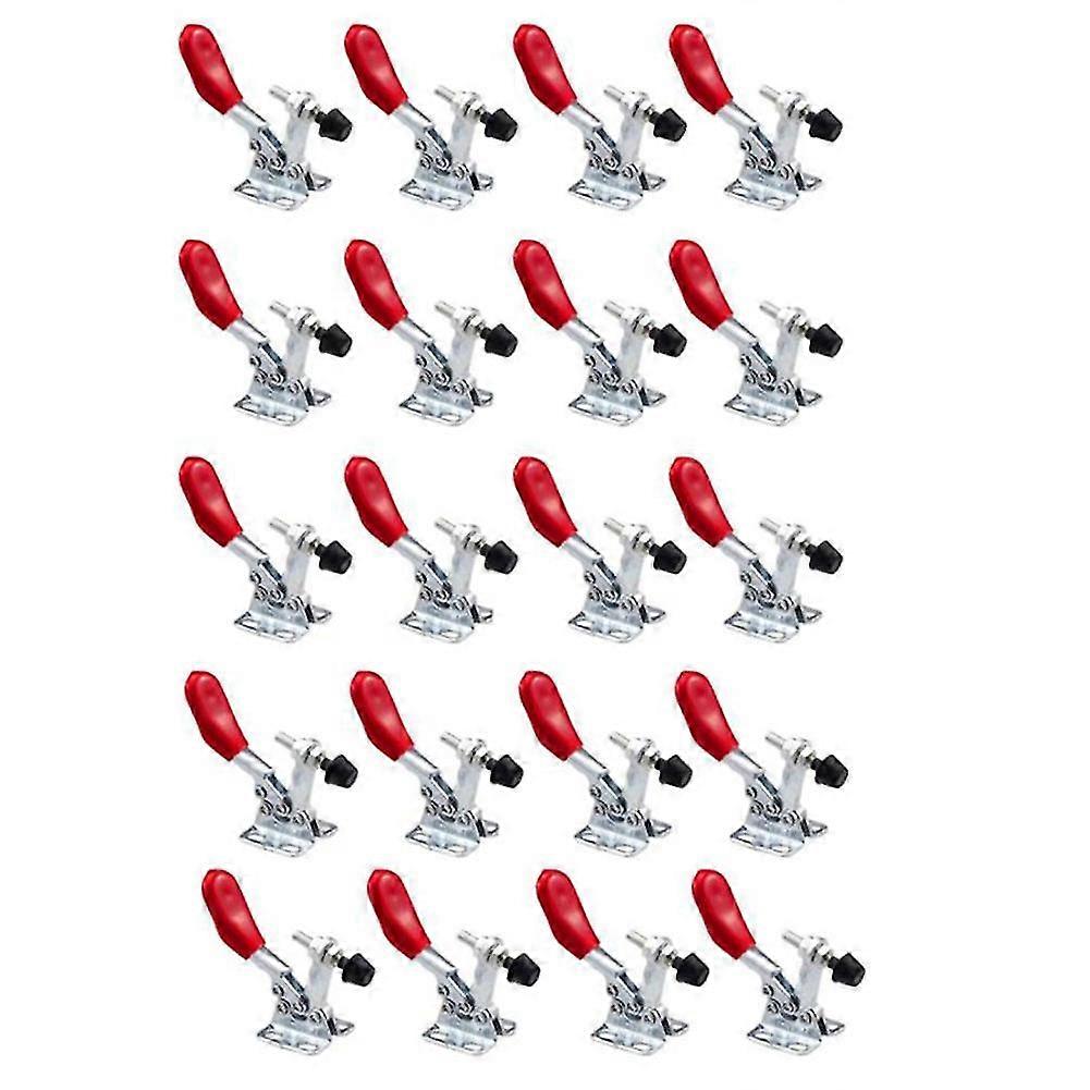 20Pc -201A Horizontal Toggle Clamp Quick-Release Toggle Clamps Set 27KG Vertical Toggle Clamp Hand