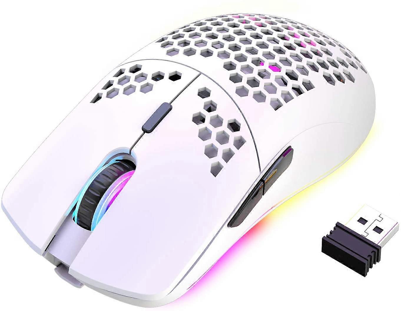 Wekity Lightweight Honeycomb Design Wireless Gaming Mouse