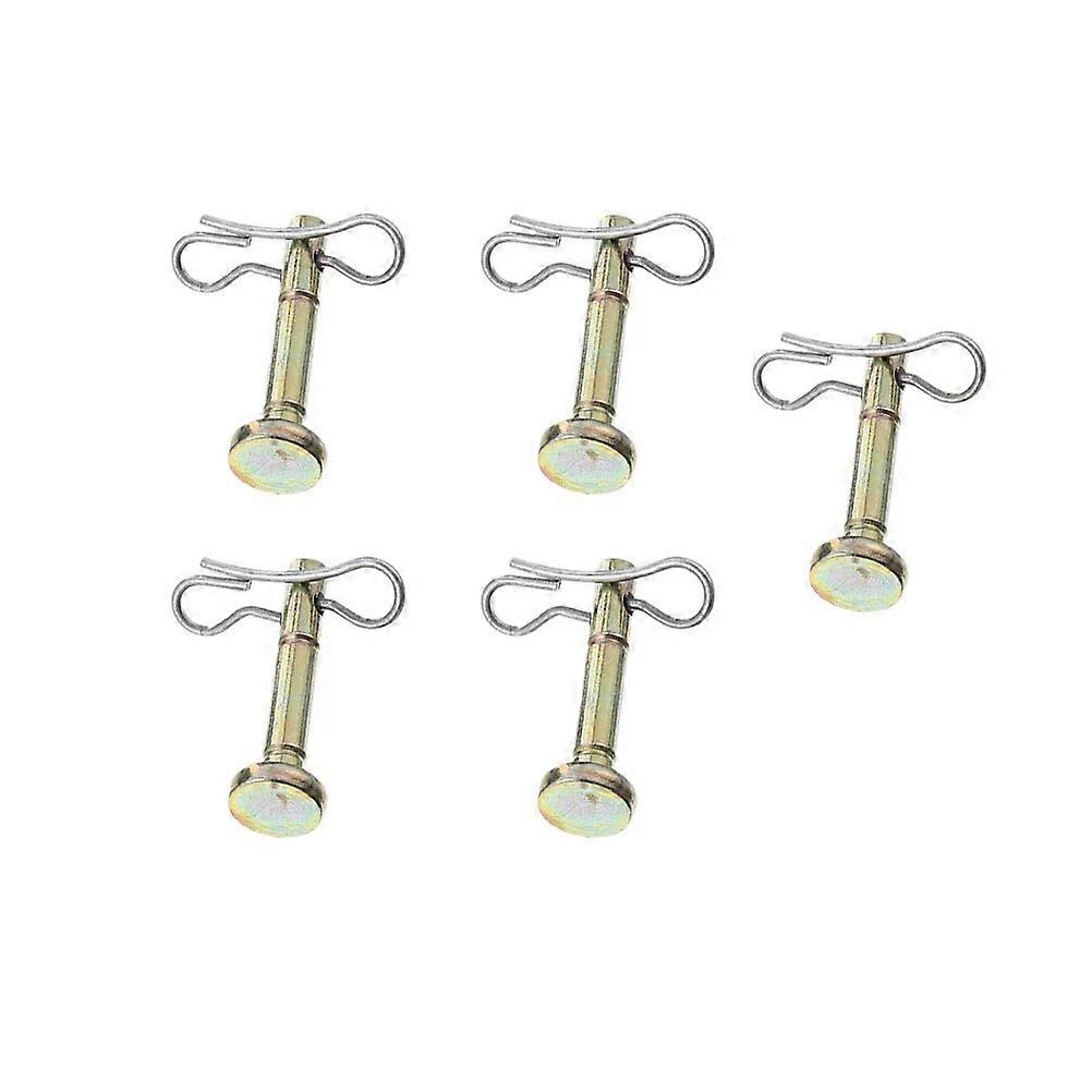 5 Sets Sodding Kit Shear Pin Snow Blower Cotter Pins Bolt Replacement Snowblower Metal Part Thrower