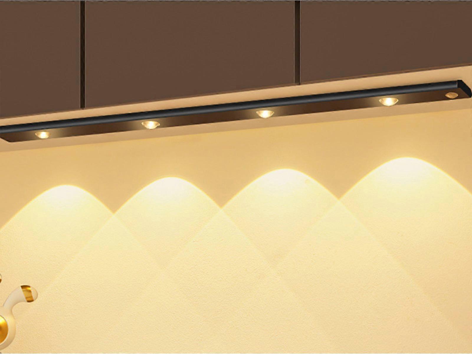 2PCS 40cm Motion Sensor LED Light Strip Adjustable Motion Sensor Light Indoor