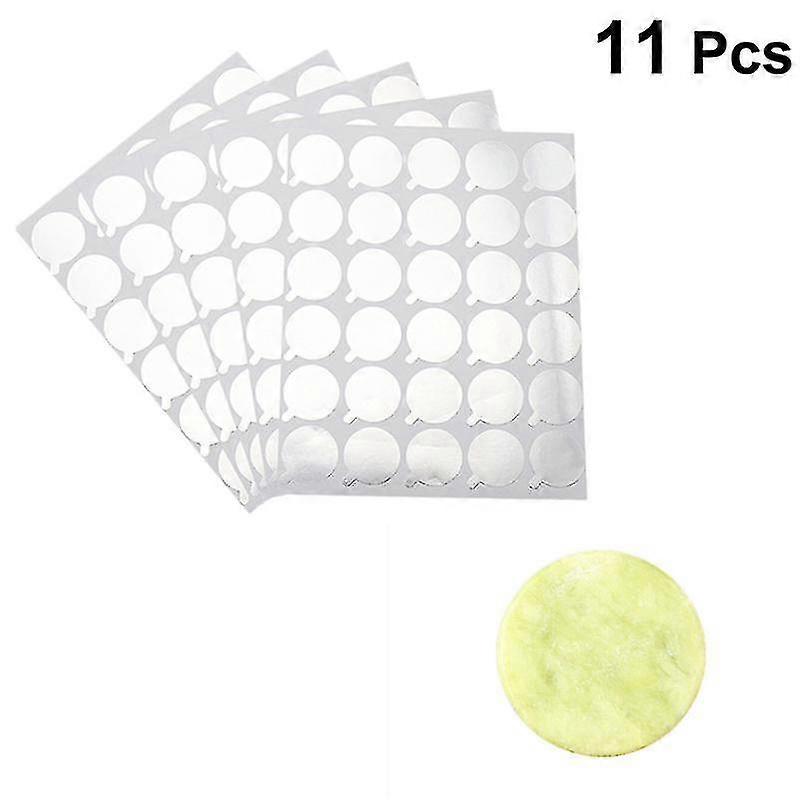 10 Sheets Disposable Grafted Eyelash Glue Gasket And 1 Eyelash Extensions Glue Jade Stone Holder Glue Support Pads For Eyelash Extensions Extend Adhes