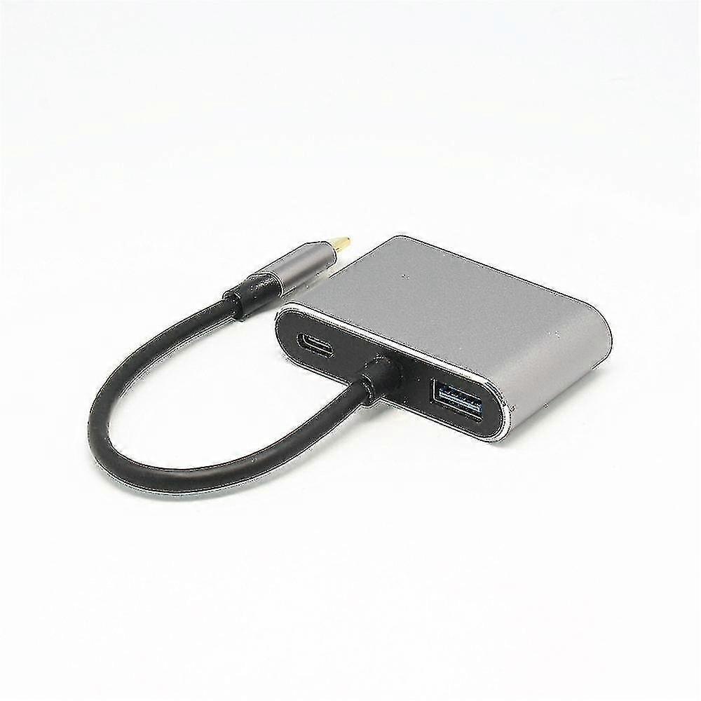 Type-c Hub Docking Station Usb 3.0 Hdmi Vga Pd Four-in-one Splitter