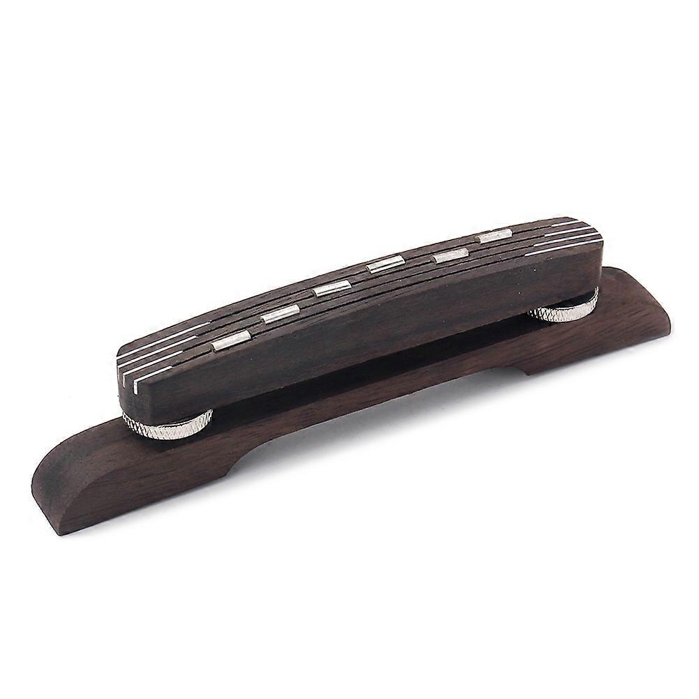 Rosewood Bridge Floating For 6 String Archtop Jazz Guitar with Accessories Height Adjustable