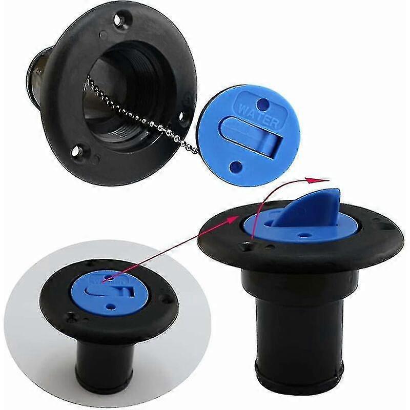 غطاء خزان المياه Rv ، 1.27 سم حشو المياه العذبة هاتش ملء خزان المياه للمنزل المتنقل ، مقطورة ، قافلة ، 38 مم -