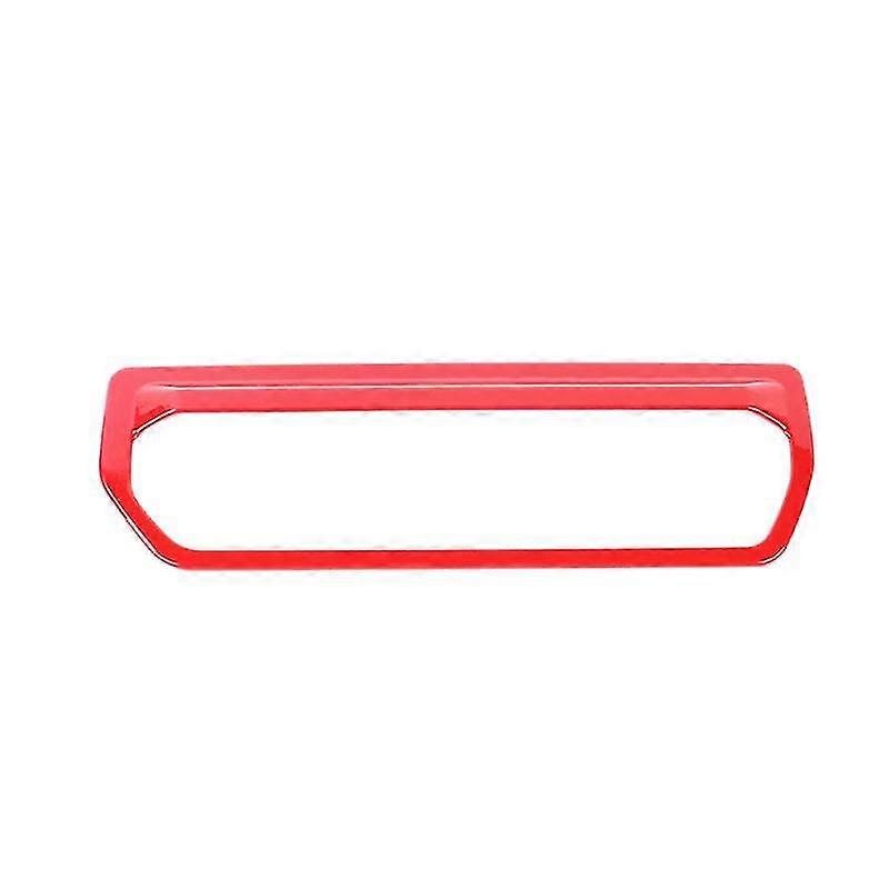 Dashboard Differential Control Panel Trim Sticker Decoration For 2021 2022 Accessories, Abs Red