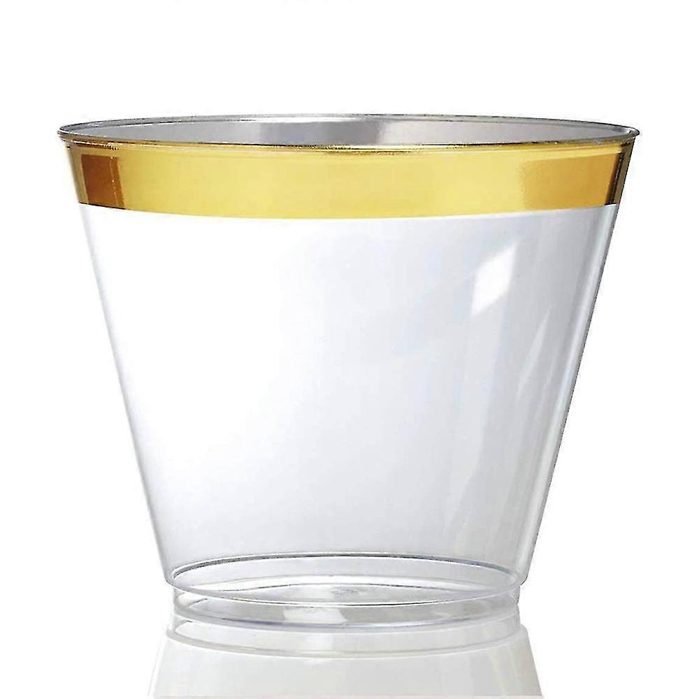 9 Oz Plastic Cocktail Glass,plastic Cups Clear Cup Disposable Cup